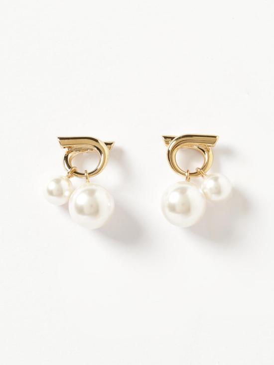 26SS 살바토레 페라가모 보석 760805 780384 ORO WHITE Brown