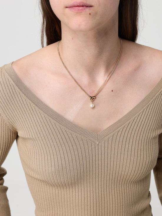 26SS 살바토레 페라가모 보석 760782 776607 ORO PERLE Brown - SALVATORE FERRAGAMO