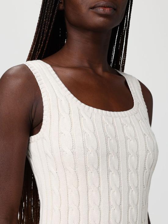 26SS 랄프 로렌 민소매 티셔츠 200862152 001 Beige - RALPH LAUREN