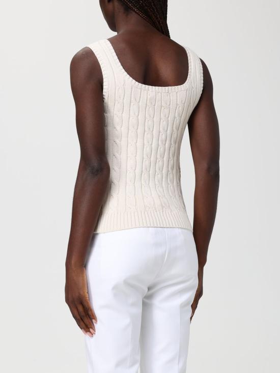 26SS 랄프 로렌 민소매 티셔츠 200862152 001 Beige - RALPH LAUREN