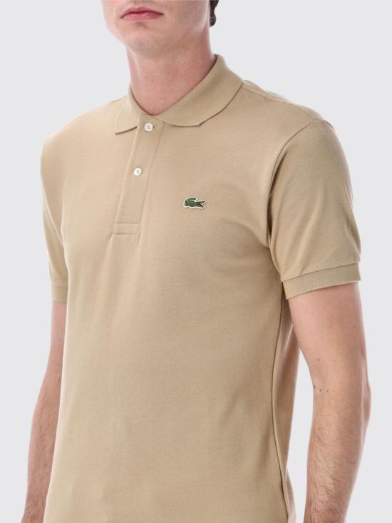 26SS 라코스테 클래식 핏 피케 폴로 셔츠 L1212 02S Beige - LACOSTE