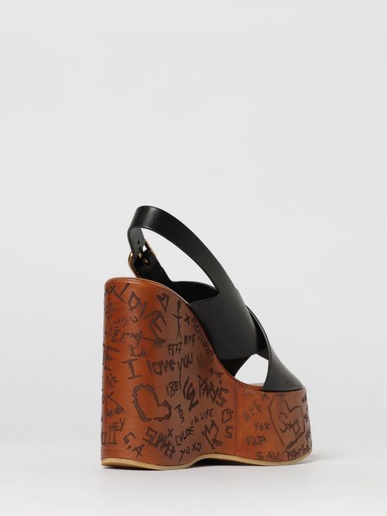 26SS 끌로에 힐/펌프스 CHC24A02YLU 001 Black - CHLOE