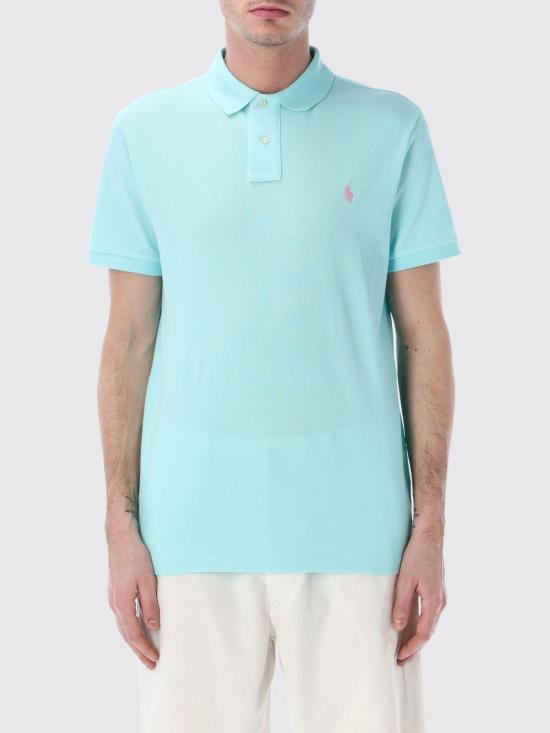 26SS 폴로 랄프로렌 폴로 티셔츠 710680784 511 Water