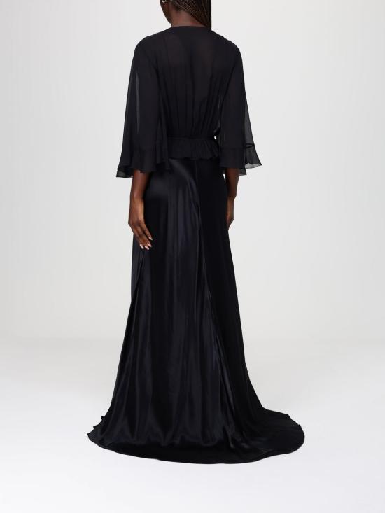 26SS 알베르타 페레티 롱 원피스 04061627 0555 Black - ALBERTA FERRETTI