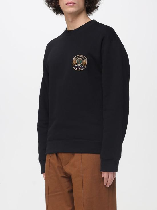 26SS 발렌티노 가라바니 긴팔 티셔츠 8V3MF29NBAY 0NO Black - VALENTINO GARAVANI