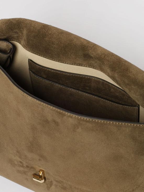 26SS 토템 숄더백 261WAL0096LE0004 356 Grey - TOTEME