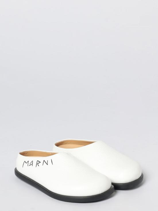 26SS [키즈] 마르니 플립플랍 79564 1 White - MARNI