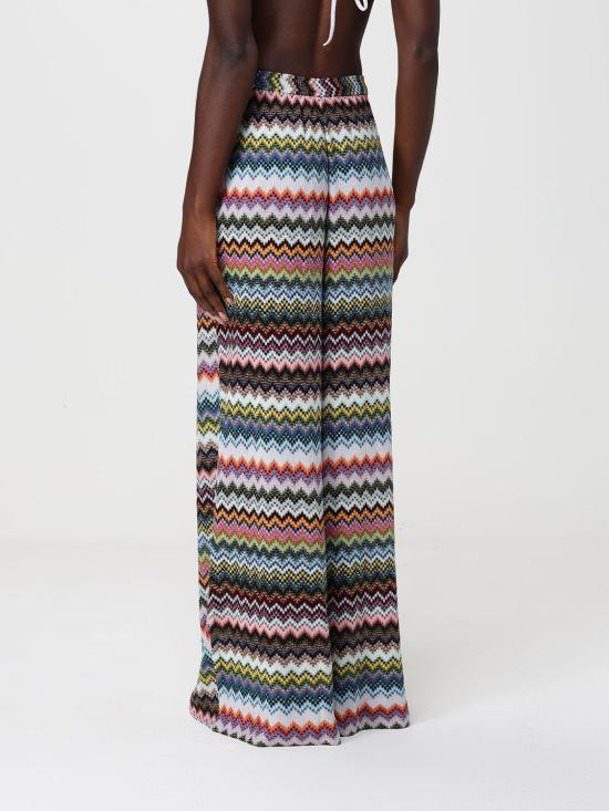 26SS 미소니 팔라초 팬츠 MC23SI02BR014F SM9YJ Multicolor - MISSONI