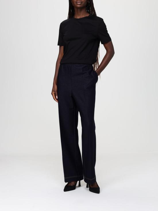 26SS 막스마라 스트레이트 팬츠 2616781027600 003 Blue - MAX MARA