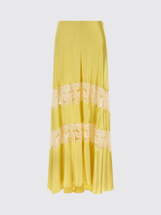 26SS 알베르타 페레티 롱 스커트 01051627 1024 Yellow - ALBERTA FERRETTI