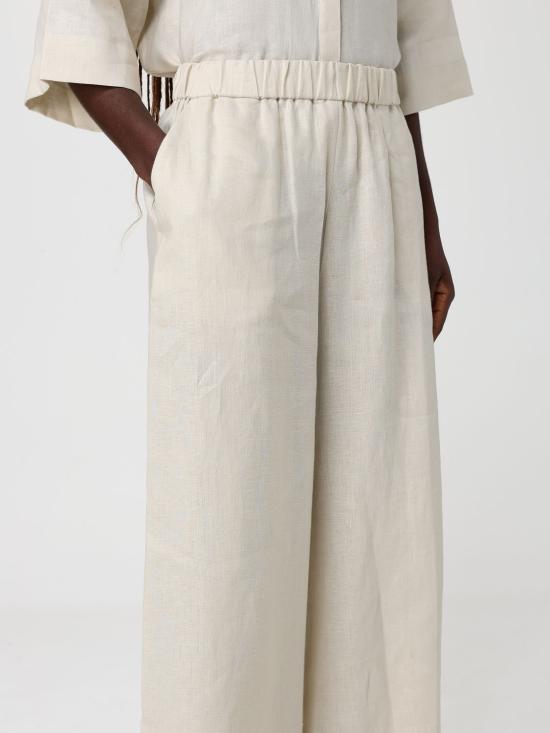 26SS 막스마라 스트레이트 팬츠 2616131028600 011 Beige - MAX MARA