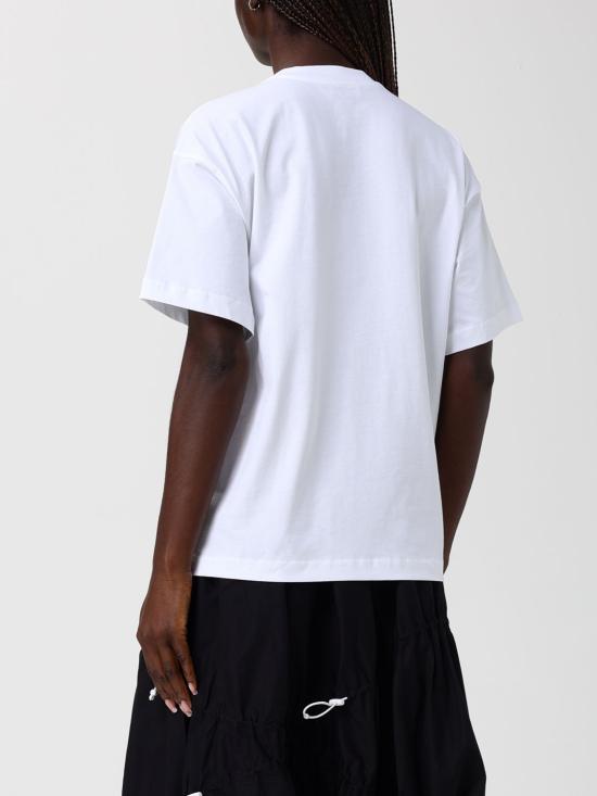 26SS 모스키노 반팔 티셔츠 07030541 1001 White - MOSCHINO