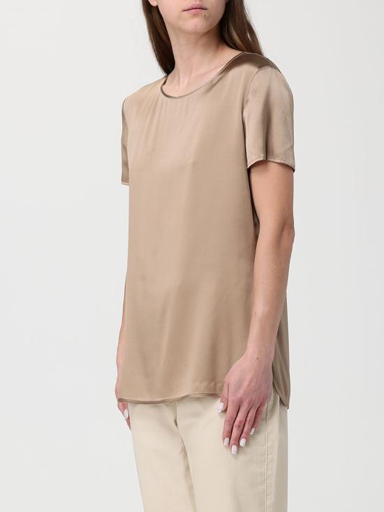 26SS 막스마라 반팔 티셔츠 2616111037600 027 Beige - MAX MARA