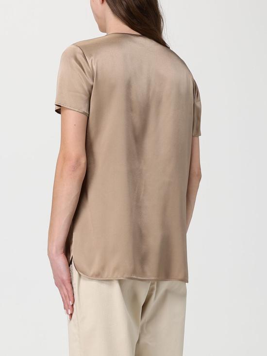 26SS 막스마라 반팔 티셔츠 2616111037600 027 Beige - MAX MARA