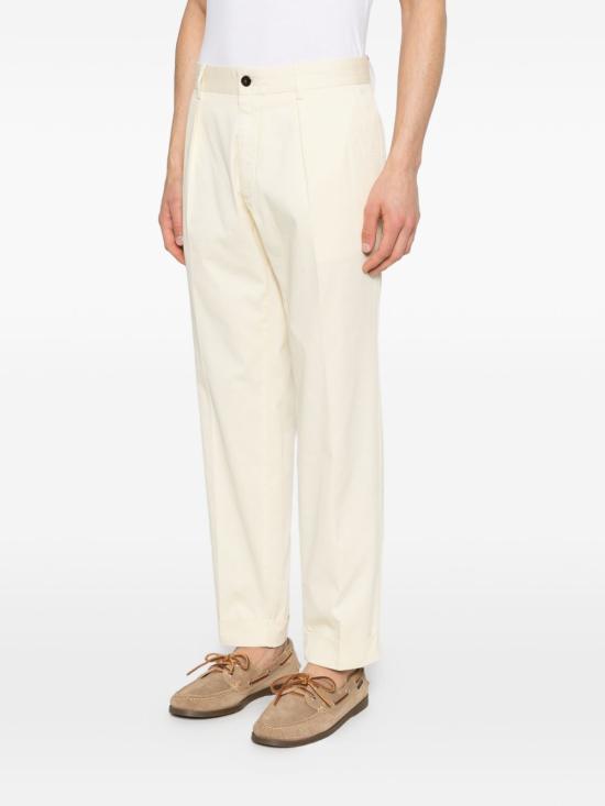 26SS 인코텍스 스트레이트 팬츠 1W0901 90475426 White - INCOTEX