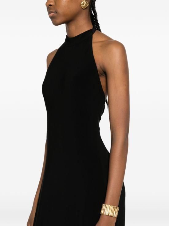 26SS 노마카말리 미디 원피스 KK4253PLT16001 BLACK Black - NORMA KAMALI