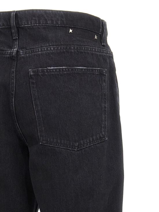 26SS 골든구스 스트레이트 팬츠 GMP01636 P00062590100 Black - GOLDEN GOOSE