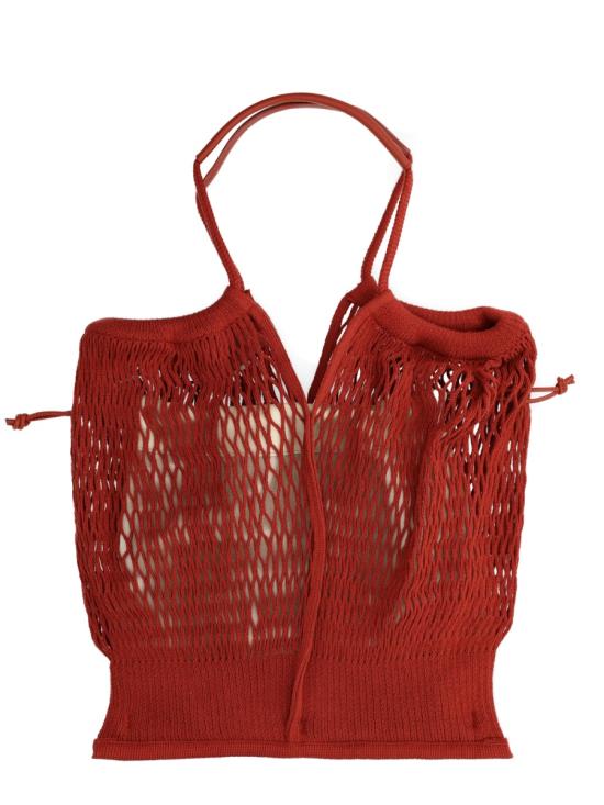 26SS 헤레우 숄더백 CALFIWBS26 002 35NT TERRACOTA NATURAL BROWN - HEREU