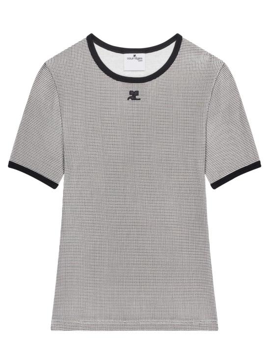 26SS 쿠레쥬 반팔 티셔츠 126JTS017 JS0223B217 BLACK