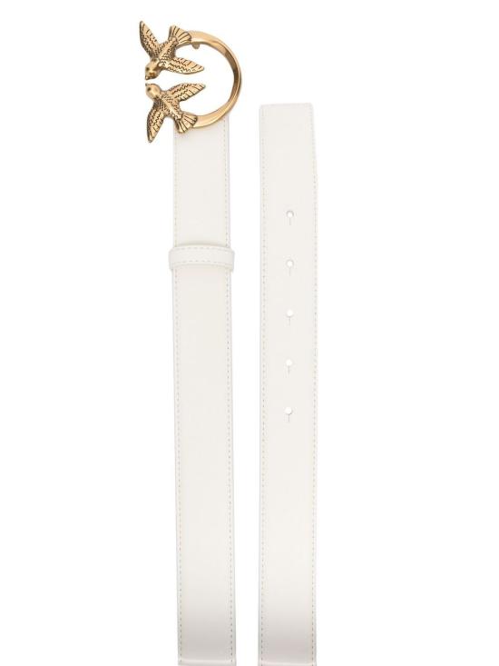 26SS 핑코 레귤러 벨트 100125 A0F1Z14Q Bianco oro - PINKO