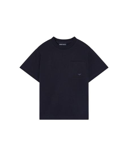 26SS [키즈] 알마니 티셔츠 EB001318 AF21808 UB118 Blue