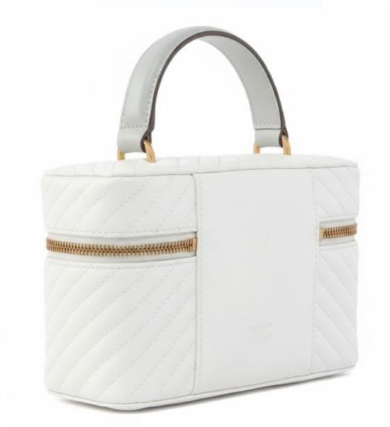 26SS 핑코 토트백 106382 A0GKZ15Q Bianco oro - PINKO