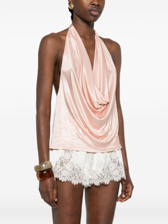 26SS 엘리자베타프랜치 민소매 티셔츠 CN00863E2 EA1 Nude - ELISABETTA FRANCHI