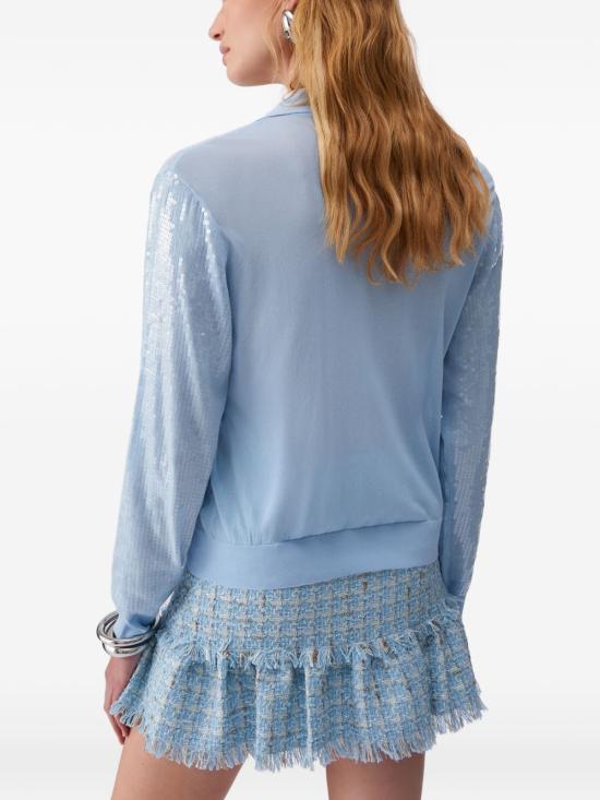 26SS 리우조 스웨터 WA6218 MA68RP9377 Blue - LIU JO