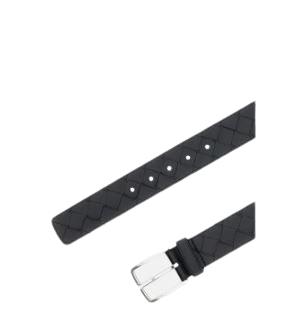 26SS 보테가베네타 인트레치아토 레더 벨트 609182 V4KF18803 - BOTTEGA VENETA