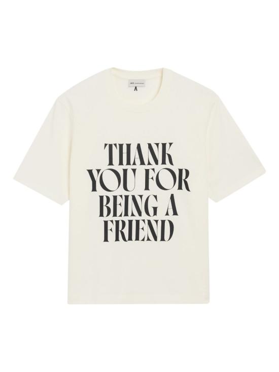 26SS 아미 반팔 티셔츠 UTS384 726136 Blanc creme