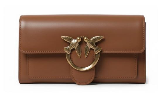 26SS 핑코 지갑 100062 A0F1L17Q Marrone oro