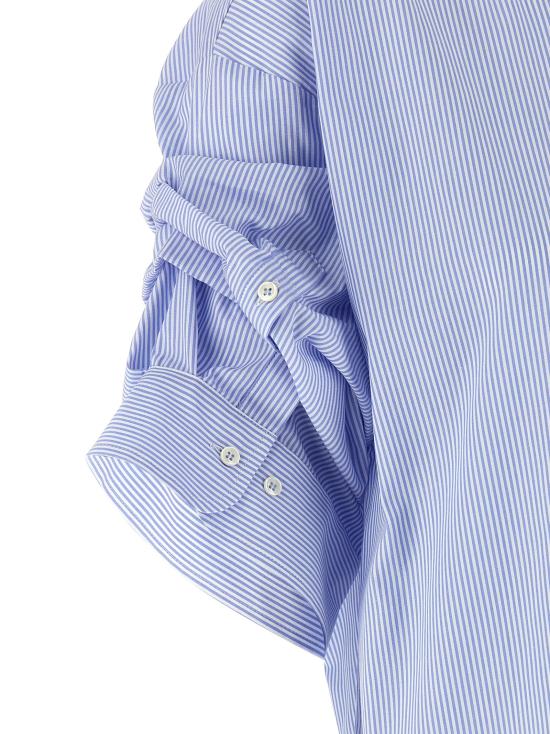 26SS 제지아 셔츠 MJD166ATEX90WHITEANDLIGHTBLUESTRIPES - JEJIA