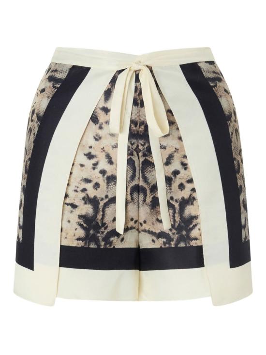 26SS 핑코 숏팬츠 106733 A38HCZ5 Beige nero