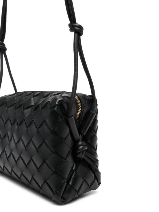 26SS 보테가베네타 미니 루프 카메라 백 723547 V1G118425 Black - BOTTEGA VENETA