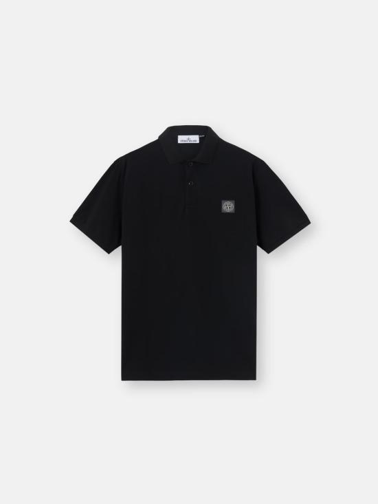 26SS 스톤 아일랜드 폴로 티셔츠 2200011S0039V0029 Black
