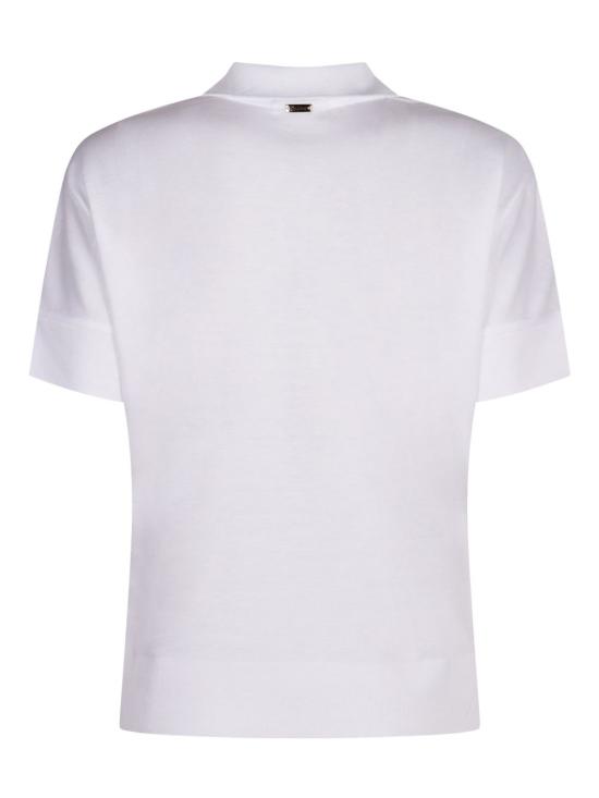 26SS 에르노 폴로 티셔츠 JPL00113D 520561000 White - HERNO