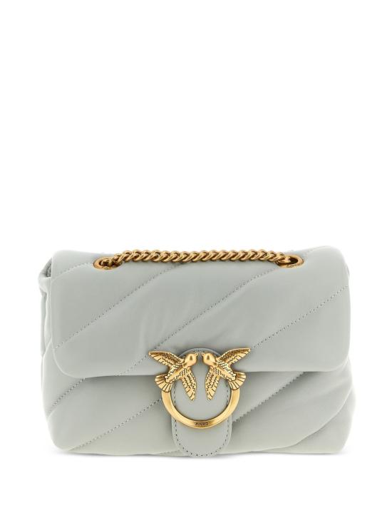 26SS 핑코 크로스백 100039 A0F2K32Q Grigio oro - PINKO