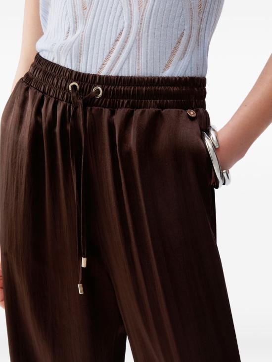 26SS 리우조 스트레이트 팬츠 CA6147 T450AP9576 Chocolate black - LIU JO