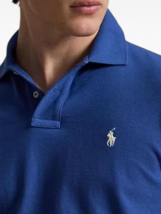 26SS 랄프 로렌 폴로 티셔츠 710680784520 DUSTY AZURE CREAM PP - RALPH LAUREN