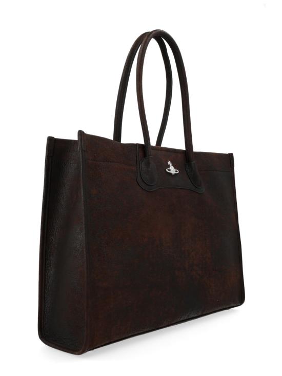 26SS 비비안웨스트우드 토트백 4D01000JU L00BKD402 BROWN - VIVIENNE WESTWOOD