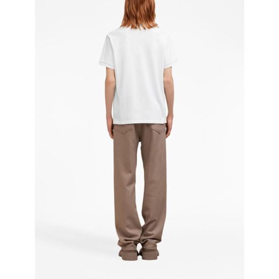 26SS 아미 폴로 티셔츠 BFUPL001 760100 WHITE - AMI