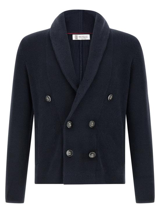 26SS 브루넬로 쿠치넬리 메탈 버튼 가디건 M2873346C2425