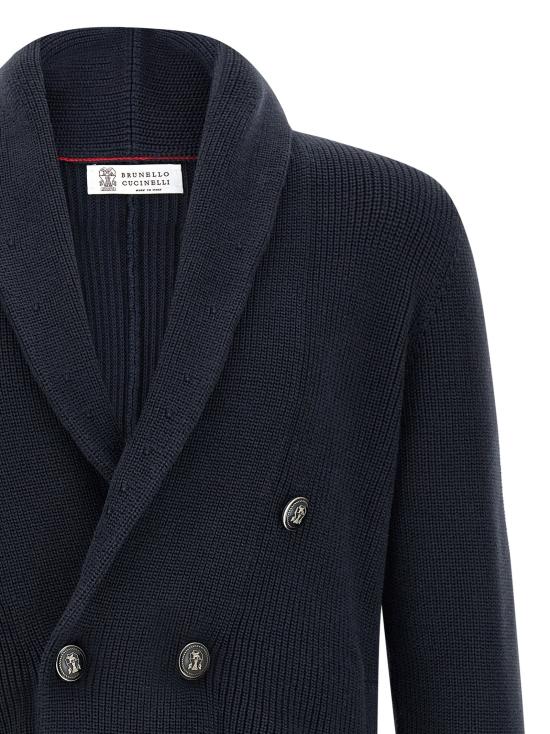 26SS 브루넬로 쿠치넬리 메탈 버튼 가디건 M2873346C2425 - BRUNELLO CUCINELLI
