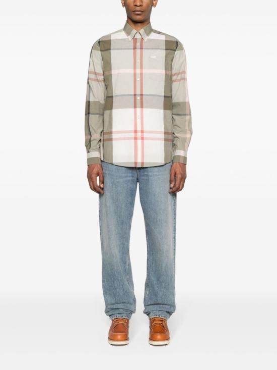 26SS 바버 셔츠 MSH5071 TN24 Green - BARBOUR