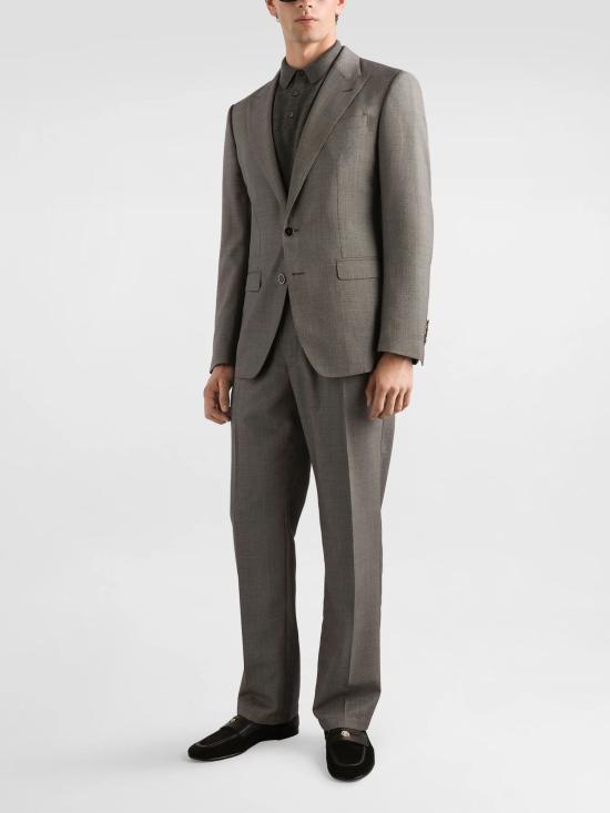 26SS 돌체앤가바나 스트레이트 팬츠 GV4LHT FM2HMS8030 Grey - DOLCE & GABBANA