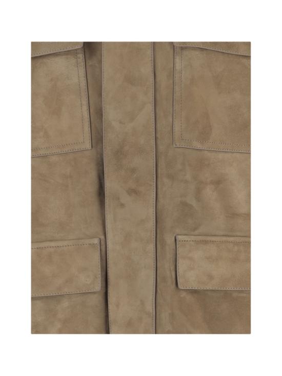 26SS 이브살로몬 무스탕 26E26EHV20174L32WA2024 Neutrals - YVES SALOMON