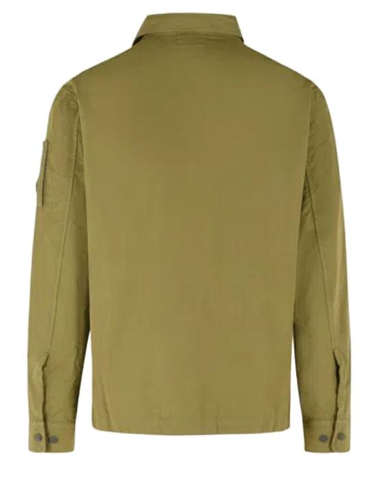 26SS 씨피 컴퍼니 오가닉 개버딘 지퍼 렌즈 오버셔츠 20CMOS156A110143G644 Gold - C.P. COMPANY