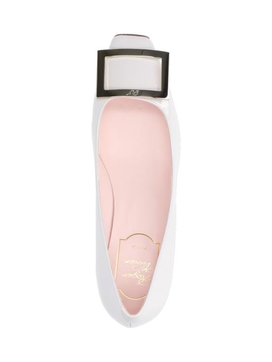 26SS 로저비비에 트럼펫 메탈 버클 펌프스 RVW44815280D1PB017 White - ROGER VIVIER