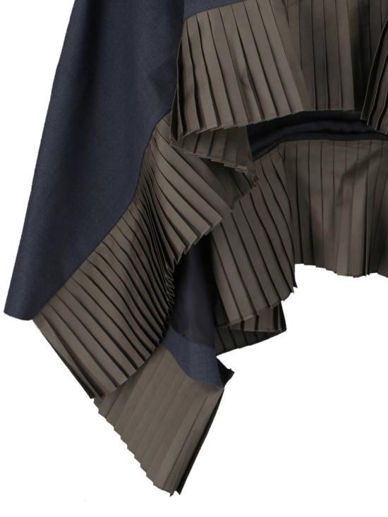 26SS 사카이 미디 스커트 26 08285342 Grey - SACAI