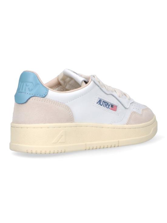 26SS 오트리 메달리스트 로우 레더 스니커즈 AULWLS12 White - AUTRY